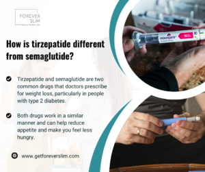 How is tirzepatide different from semaglutide 