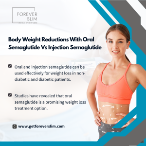 Body Weight Reductions With Oral Semaglutide Vs Injection Semaglutide 