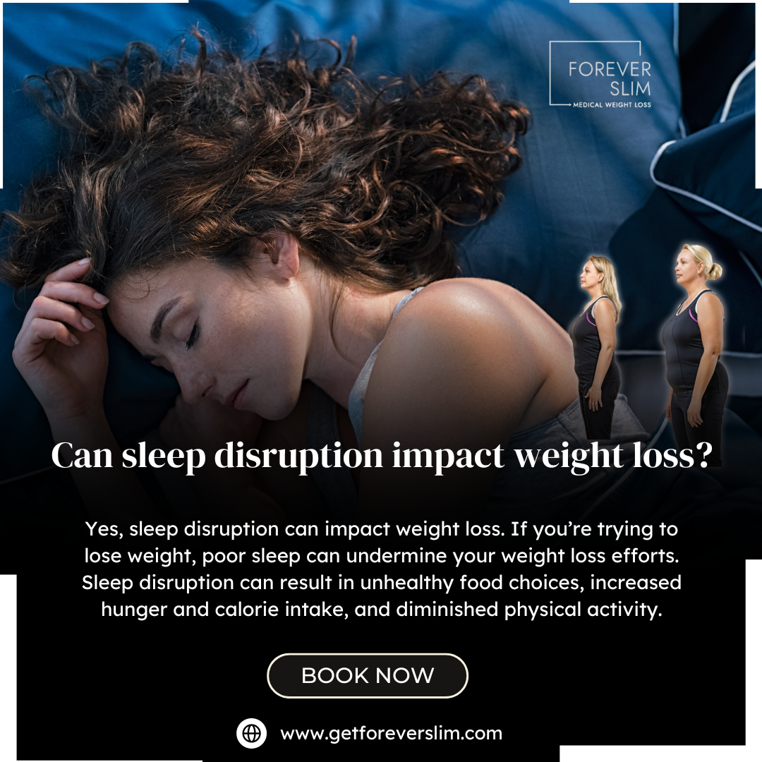 Can sleep disruption impact weight loss?