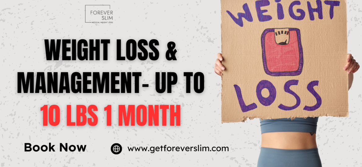 Weight Loss & Management – Up to 10 lbs 1 Month